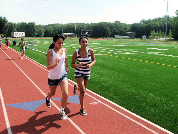 Track running