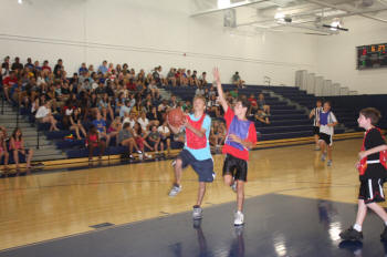 Basketball gym