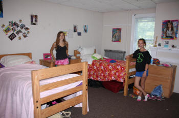Girls in the dorm