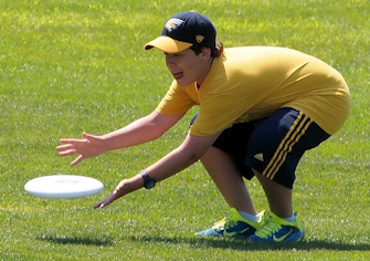 Catching the disc