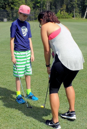 Golf camp activity