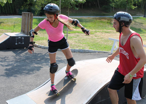 Skateboarding summer camp