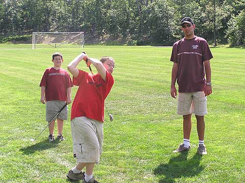 Golf Skills activity