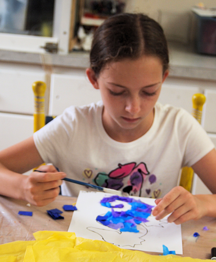 arts at summer camp