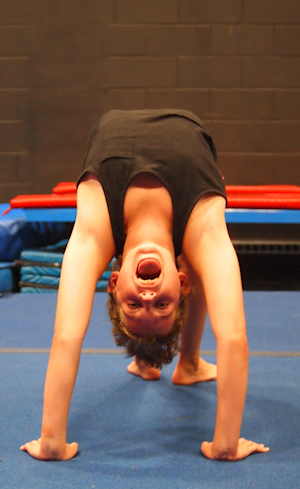 Gymnast at Camp!