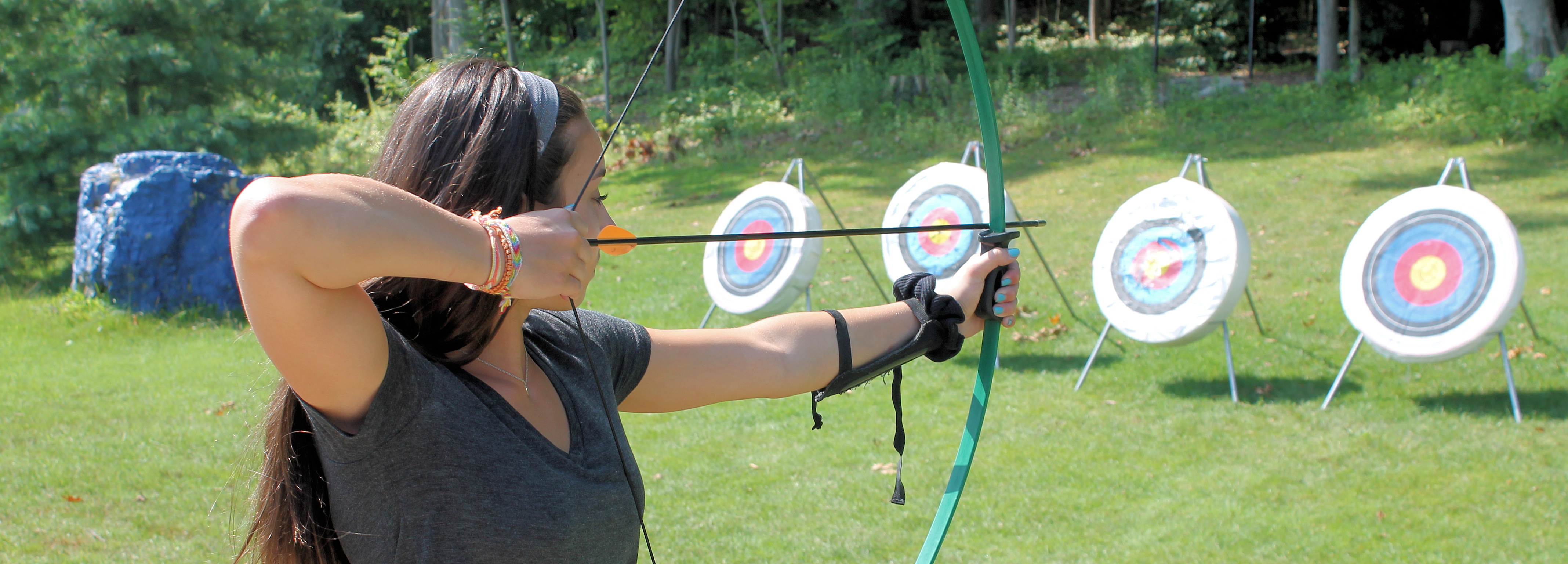 Archery at camp